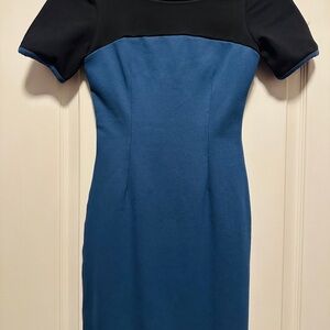 Juicy Couture Black and Blue Mini Dress
